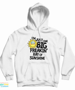 I’m Just One Big Freakin’ Ray Of Sunshine Hoodie