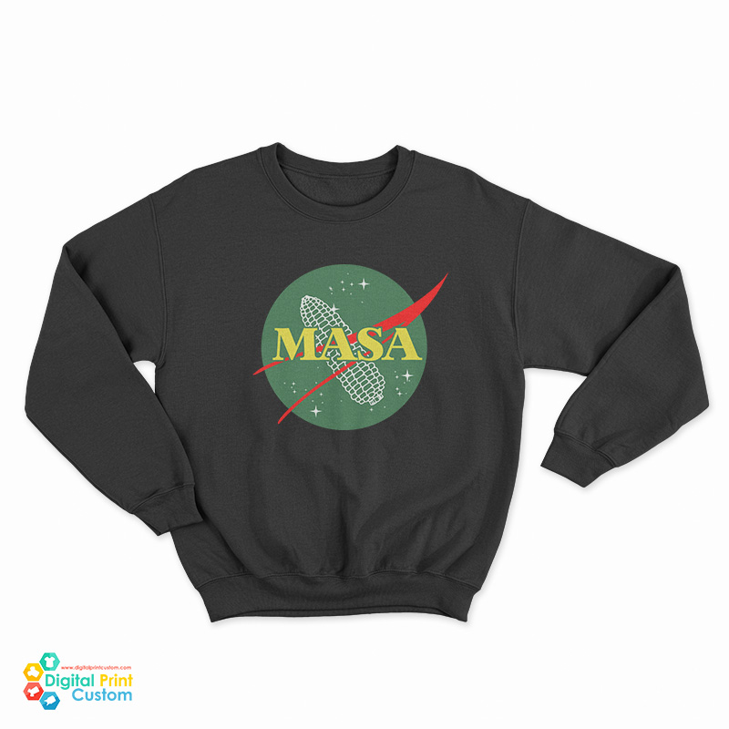 Masa Nasa Logo Parody Sweatshirt