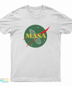 Masa Nasa Logo Parody T-Shirt