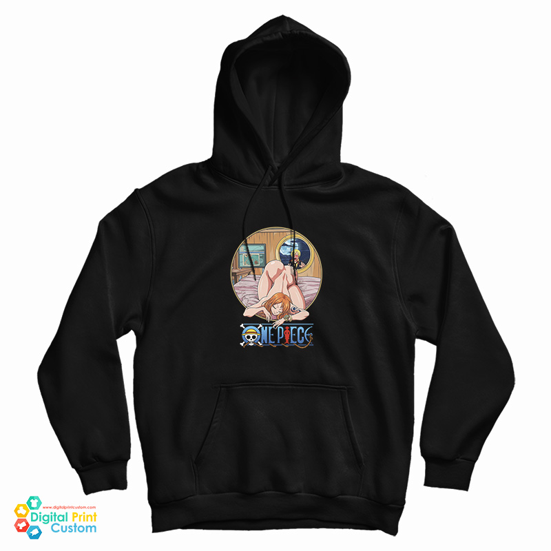Vintage Sanji Peeking Nami Hoodie