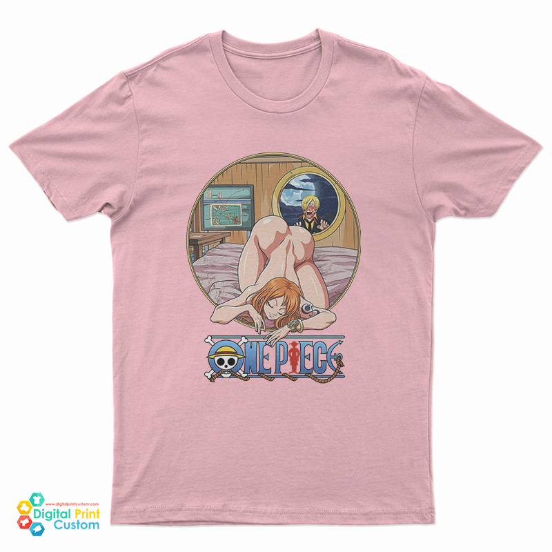 Vintage Sanji Peeking Nami T-Shirt