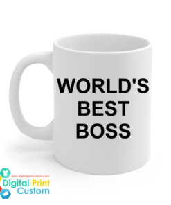 World’s Best Boss Ceramic Mug 11oz