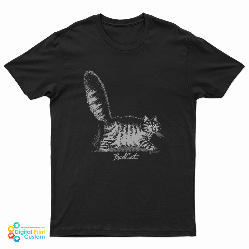 Bad Cat B Kliban T-Shirt