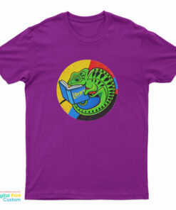 Chameleon at the Library T-Shirt