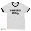 Conceived In Hell Ringer T-Shirt