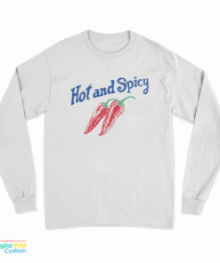 Hot and Spicy Red Chili Long Sleeve T-Shirt